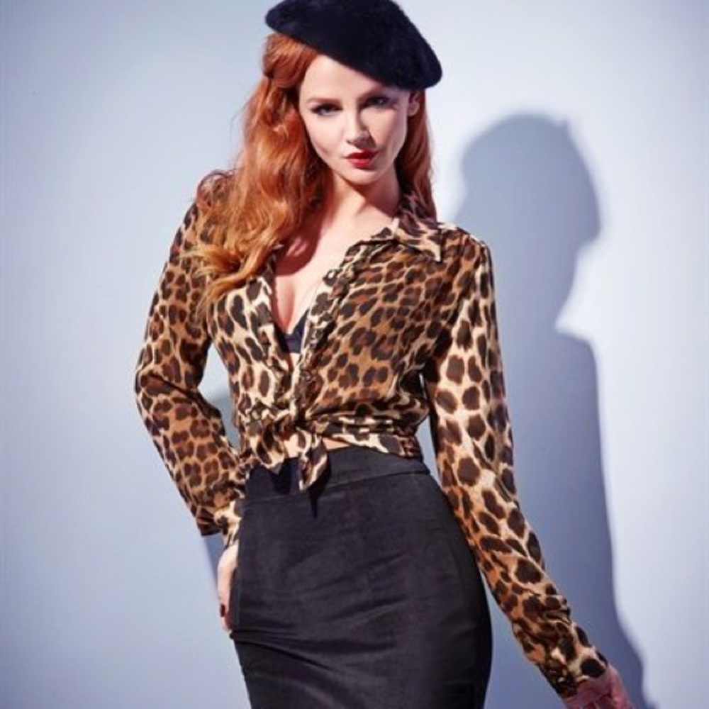 Wheels & Dollbaby Carla Bruni blouse